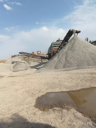 Гравий: Гравий, Ивановский карьер, Для фундамента, Газ 53, Зил, Маз — 6