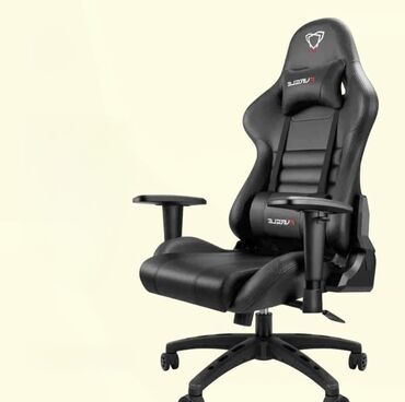 Ofis və oyun kresloları: Yeni, Təkərli, Qolları tənzimlənir, Dəri — 13