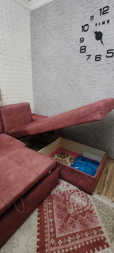 Divanlar: Künc divan, İşlənmiş, Açılan, Bazalı, Vеlur parça, Çatdırılma yoxdur -da lalafo.az — 5 Divanlar: Künc divan, İşlənmiş, Açılan, Bazalı, Vеlur parça, Çatdırılma yoxdur — 5