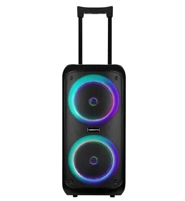 Zvučnici i stereo sistemi: Bluetooth karaoke zvučnik na točkiće sa LED osvetljenjem - Snažan — 1