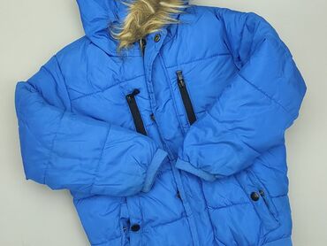 kurtka jeansowa dla chłopca: Transitional jacket, 5-6 years, 110-116 cm, condition - Very good