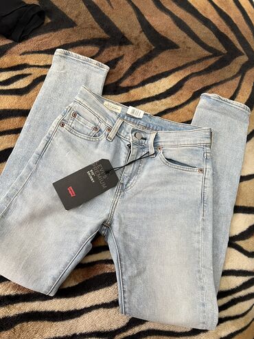 джинсы skinny: Скинни, LeviS, Германия, Средняя талия