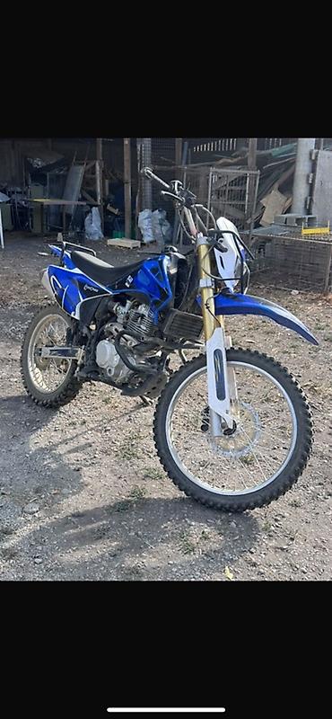 champ moto: Эндуро/кроссовый мотоцикл синего цвета. Характеристики и оснащение по — 4