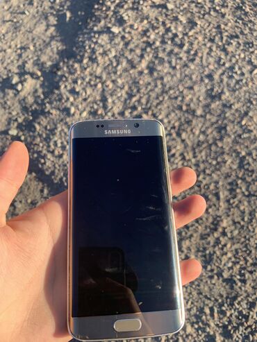 броне телефон: Samsung Galaxy S6 Edge, Б/у, цвет - Бежевый, 1 SIM