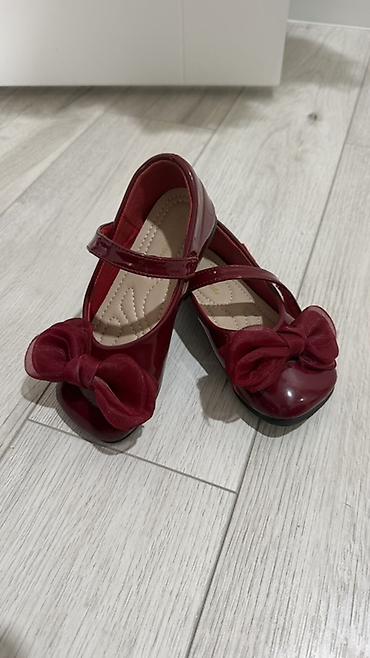 mini melissa: Детские туфли-мери джейн, бордовые - Цвет: насыщенный бордовый — 1