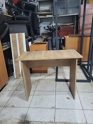 reception masa: Yazı masası uzunluq 90 sm dərinlik 45 sm hündürlük 75 sm ünvan — 2