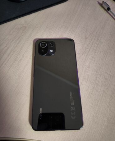 привозной телефон это: Xiaomi, Mi 11 Lite, Б/у, 128 ГБ, цвет - Черный, 2 SIM