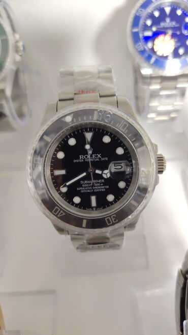 Qol saatları: Yeni, Qol saatı, Rolex, rəng - Qara — 9