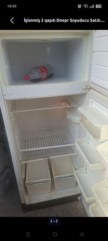 dispenser satilir: İşlənmiş 2 qapılı Stinol Soyuducu Satılır, rəng - Qırmızı, Dispenserli — 6