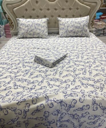 Простыни: Постельное бельё 100% хлопок, простынь нарезинки наволочкой 100% at lalafo.kg — 53 Простыни: Постельное бельё 100% хлопок, простынь нарезинки наволочкой 100% — 53