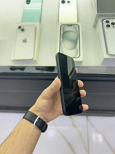 Mobil telefon və aksesuarlar: IPhone 15, 128 GB, Qara, Simsiz şarj — 2