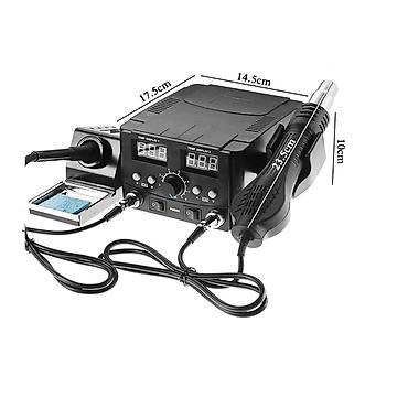Sunline 8528D 2 in 1 Lehimləmə Stansiyası Sunline 8528D Brushless – — 3
