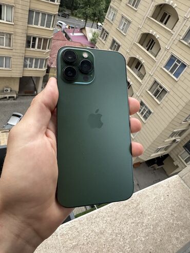Apple iPhone: IPhone 13 Pro Max, Б/у, 256 ГБ, Зеленый, 84 %
