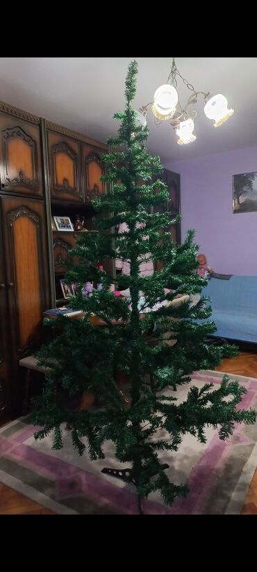 Praznična dekoracija: Jelka, bоја - Zelena, Novo — 9