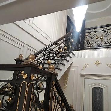 Изготовление перил: Изготовление перил Материал: Кованное железо, Наружные, Бесплатный замер — 123