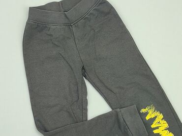 spodnie przeciwdeszczowe dziecięce: Sweatpants, 5-6 years, 110/116, condition - Good