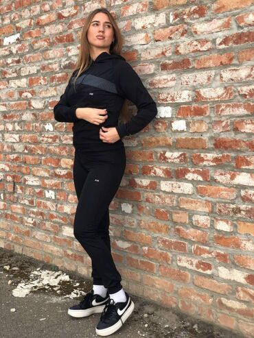 Gornji i donji deo: Nike, M (EU 38), Jednobojni, bоја - Crna — 16