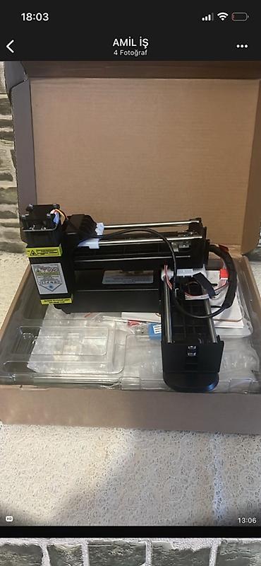 mini pec: EasyThreed Mini Laser Engraver – stolüstü lazer oyma qurğusu — 4