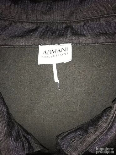 Majice: Majica na kratke rukave, L, XL, Giorgio Armani, bоја - Crna, Pamuk — 5