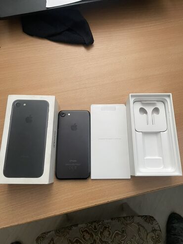 Apple iPhone: IPhone 7, 128 ГБ, Черный, Коробка — 1