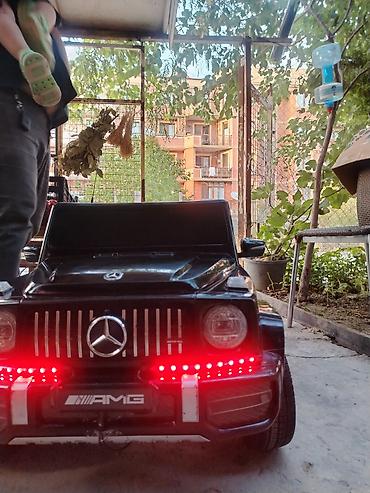 Uşaq üçün elektrik maşınları: Uşaq elektrik maşını – Mercedes-Benz G-Class AMG stili - Korpusu — 1