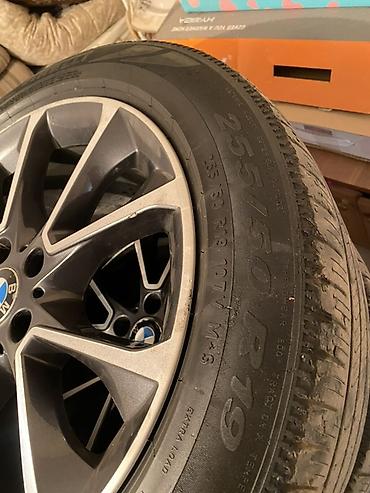м3 g80: Колеса в сборе 255 / 50 / R 19, Лето, Б/у, Комплект, Легковые, Литые, отверстий - 5 — 4
