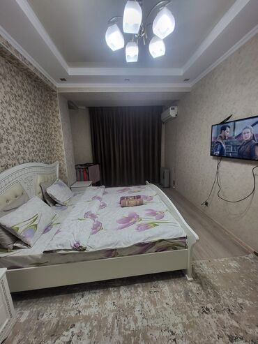 дом в аренду на 1 день: 1 бөлмө, Душ кабинасы, Жаздык, жууркан-төшөк каптары, Кондиционер