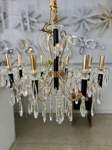 Люстры: Хрустальные подвесные люстры с LED-подсветкой - Эффектные — 7