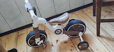 velo teker: Uşaq üçtəkərli velosipedi – BestTrike - Rəng: ağ/qəhvəyi - Sükanın — 5
