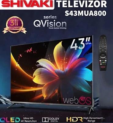 Техника и электроника: SHIVAKI S43MUA800 43" Smart LED TV Bütün kateqoriyalar • Elektronika — 1