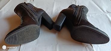 kyoto 3 boots: MARCO TOZZI KOŽNE ČIZMICE BR.41- KAO NOVE (Štikla 9cm);Na prodaju — 2