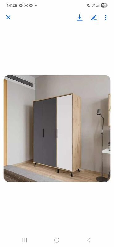ormari za spavaću sobu: Ormar ASGARD Atlantic-Antracit-Bela 30990 din. Ormar ASGARD