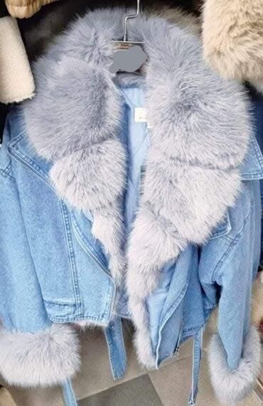 p.s farmerice: Single-colored, With lining, Faux fur