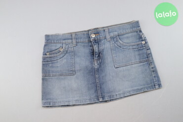 Дитяча джинсова спідниця на вік 7 р. Довжина: 29 смНапівобхват талії