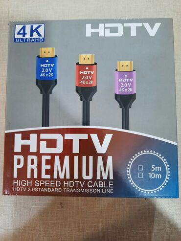 Kabellər: 4K UltraHD dəstəkləyən HDTV Premium yüksək sürətli kabel. HDTV 2.0
