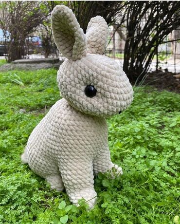 шуба кролик: Кролик ручной работы
