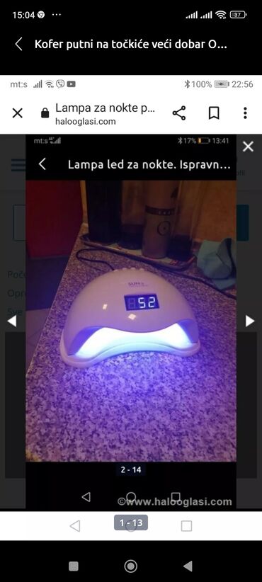 UV i LED lampe za nokte: Lampa za nokte NA DIODE dobra
Ispravna 
 Mirjevo — 5