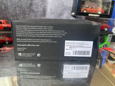 Avtomobil modelləri: Opel, 2018 il, 1:43, Dəmir, Ödənişli çatdırılma — 2