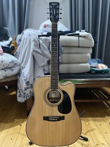 Akustik gitaralar: Cort elektro-akustik gitara - Korpus: dreadnought cutaway (kəsikli) – — 1