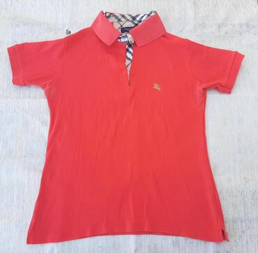 lacoste majice sa kragnom: L (EU 40), Pamuk, bоја - Crvena