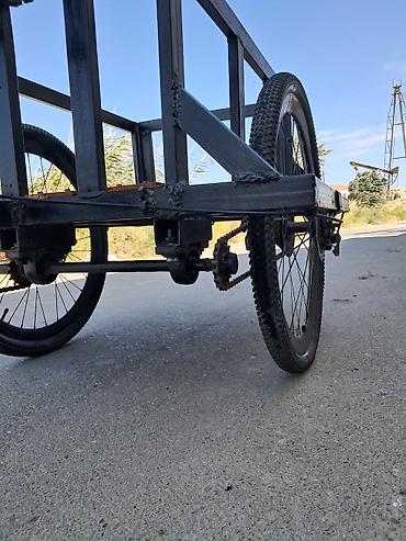 Şəhər velosipedləri: Yükdaşıma üçün üçtəkərli kargo velosipedi 26-lığ əla vəzyətdədir təzə — 15
