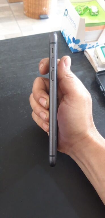 iphone adaptr: IPhone 11, 128 GB, Qara, Face ID, Sənədlərlə