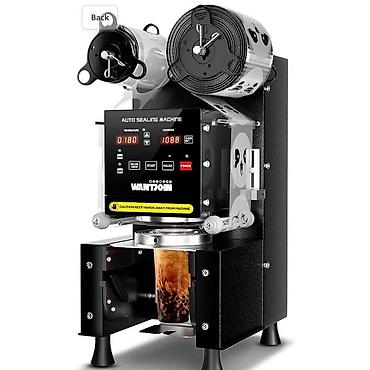 Paketləmə aparatları: Fincan möhürləyən maşın (Cup Sealing Machine) Yüksək məhsuldarlıqla — 3