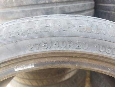 275 65 20: Летние шины 275/40 R20, индекс нагрузки 106 - Тип — 1