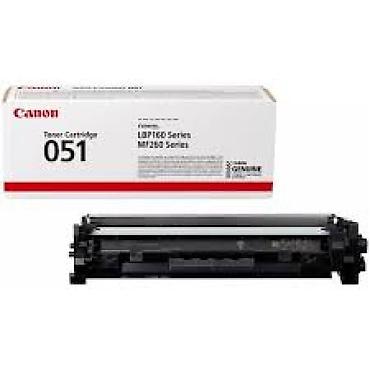 mf 3010 printer: Canon Cartridge 051 CRG-051 BK 2168C002 – i-SENSYS LBP160 və MF260 — 1