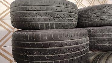 18 lik diskler: Mercedes-Benz orijinal 5 şüalı yüngül lehimli disk və şin dəsti — 5