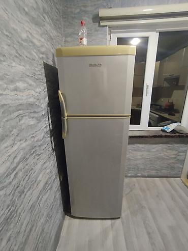 baku electronics moto: İşlənmiş 1 qapılı Beko Soyuducu Satılır, rəng - Boz — 1
