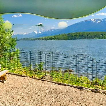 Baštenska dekoracija: Dekorativna baštenska ograda – komplet set cca 3,9 m - Tip — 11