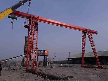 тя: Козловой кран QKM (Qo‘qon Kran Mash) грузоподъёмностью 10 тонн для — 3