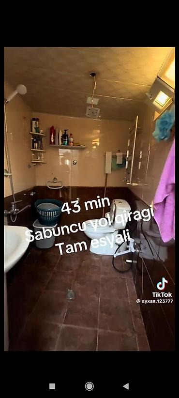 kiraye ev sabunçu: Sabunçu rayonunda, yol qırağında yerləşən, Tecili satilir koçle — 2